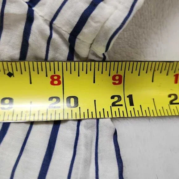 New (missing tie) Women's S By Anthropologie stripe lightweight robe